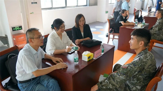 苏州高新区律师赴武警苏州支队提供法律服务